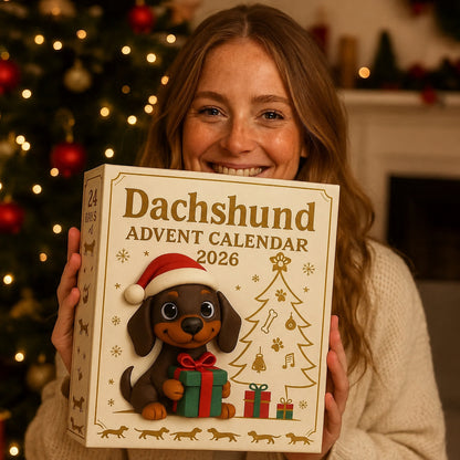 🎄🐾 2026 Dachshund Christmas Advent Calendar🐶✨