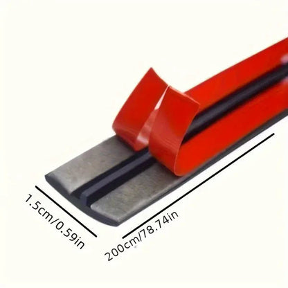 Car Windshield Edge Rubber Strip (13ft )