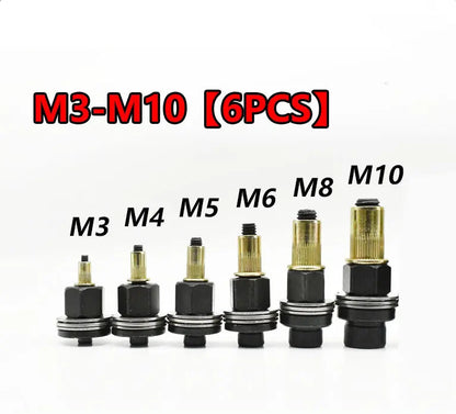 Create Strong Threads Without Welding - 150PCS Stainless Steel Rivet Nut Kit (M3-M8)