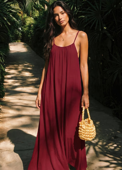 💃Last day of sale: 50% off!!✨ Sexy solid color women's loungewear dress💕
