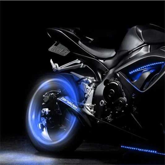 2 Pack LED Tire Lights for Cars & Motorcycles – Waterproof Motion Activated Wheel Lights with Long Battery Life