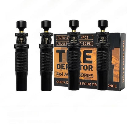 10-30 PSI Adjustable Tire Deflator Kit - Portable Tire Pressure Tool