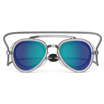 Wide View Adult Swimming Goggles, Anti-Fog UV Protection Leakproof Swim Glasses