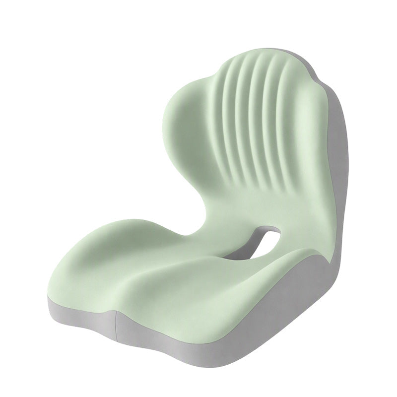 Ergonomic Memory Foam Seat Cushion with Back Support – Stay Comfortable All Day, Perfect for Office, Car & Home
