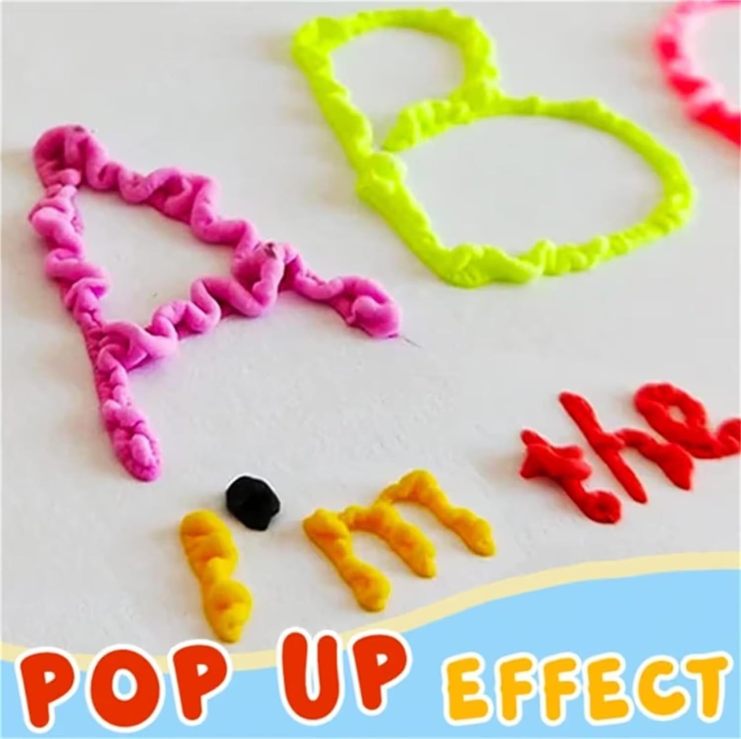 3D Magic Popcorn Puffy Pens | Turn Flat Drawings Into Tactile Raised 3D Art