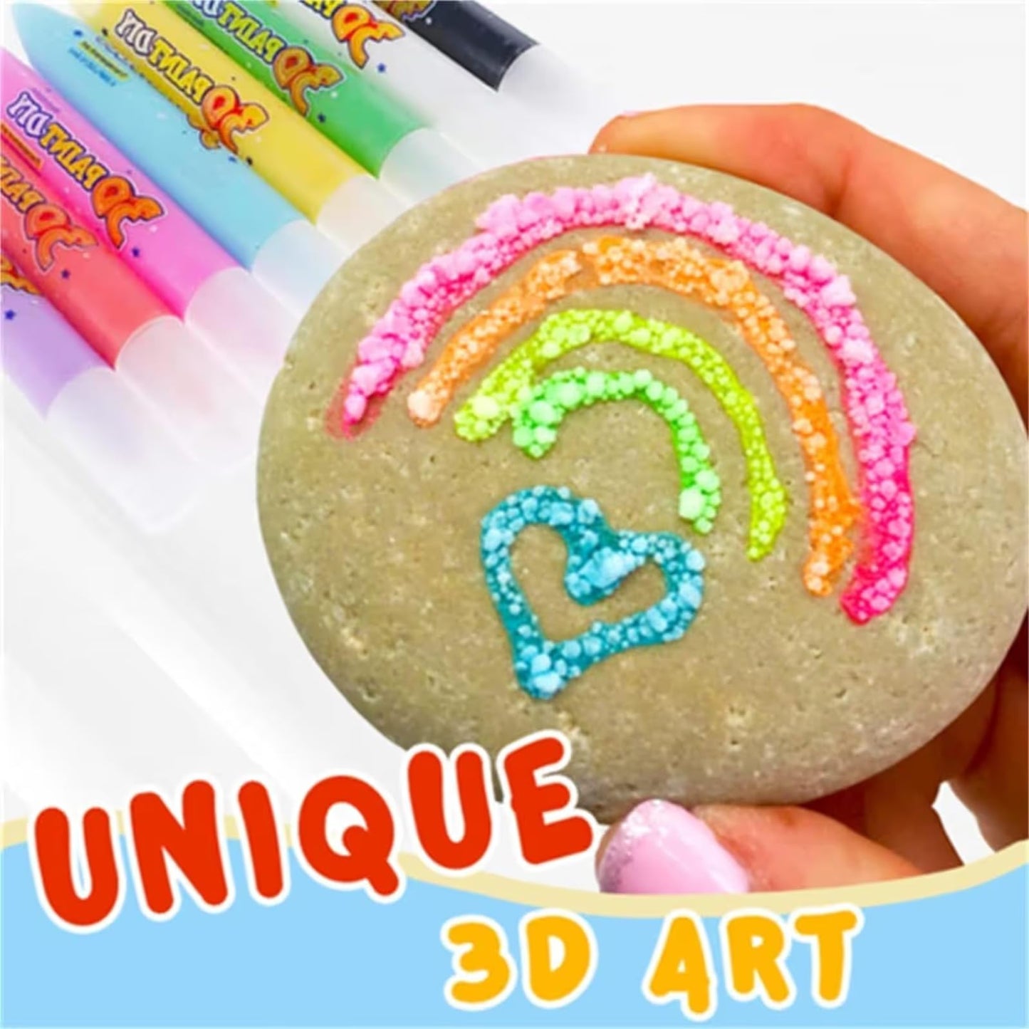 3D Magic Popcorn Puffy Pens | Turn Flat Drawings Into Tactile Raised 3D Art