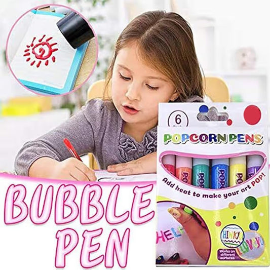 3D Magic Popcorn Puffy Pens | Turn Flat Drawings Into Tactile Raised 3D Art