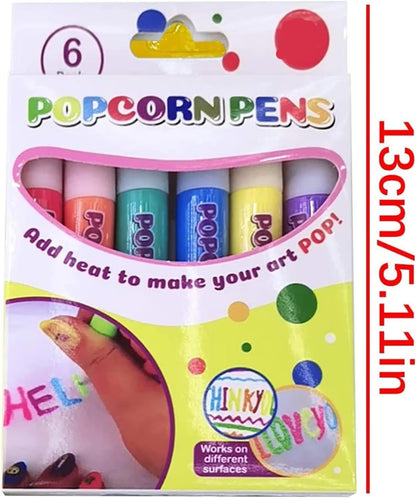 3D Magic Popcorn Puffy Pens | Turn Flat Drawings Into Tactile Raised 3D Art