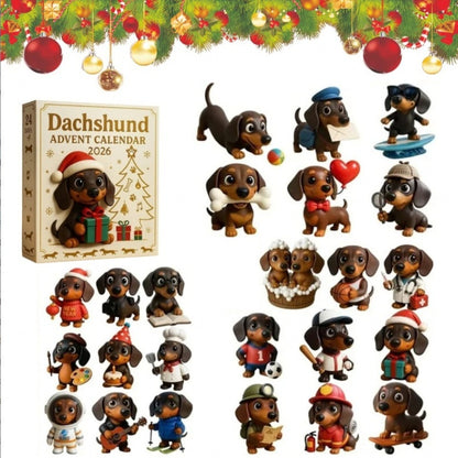 🎄🐾 2026 Dachshund Christmas Advent Calendar🐶✨