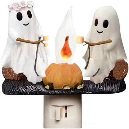 Halloween Ghost Campfire Nightlight