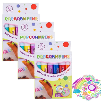 3D Magic Popcorn Puffy Pens | Turn Flat Drawings Into Tactile Raised 3D Art