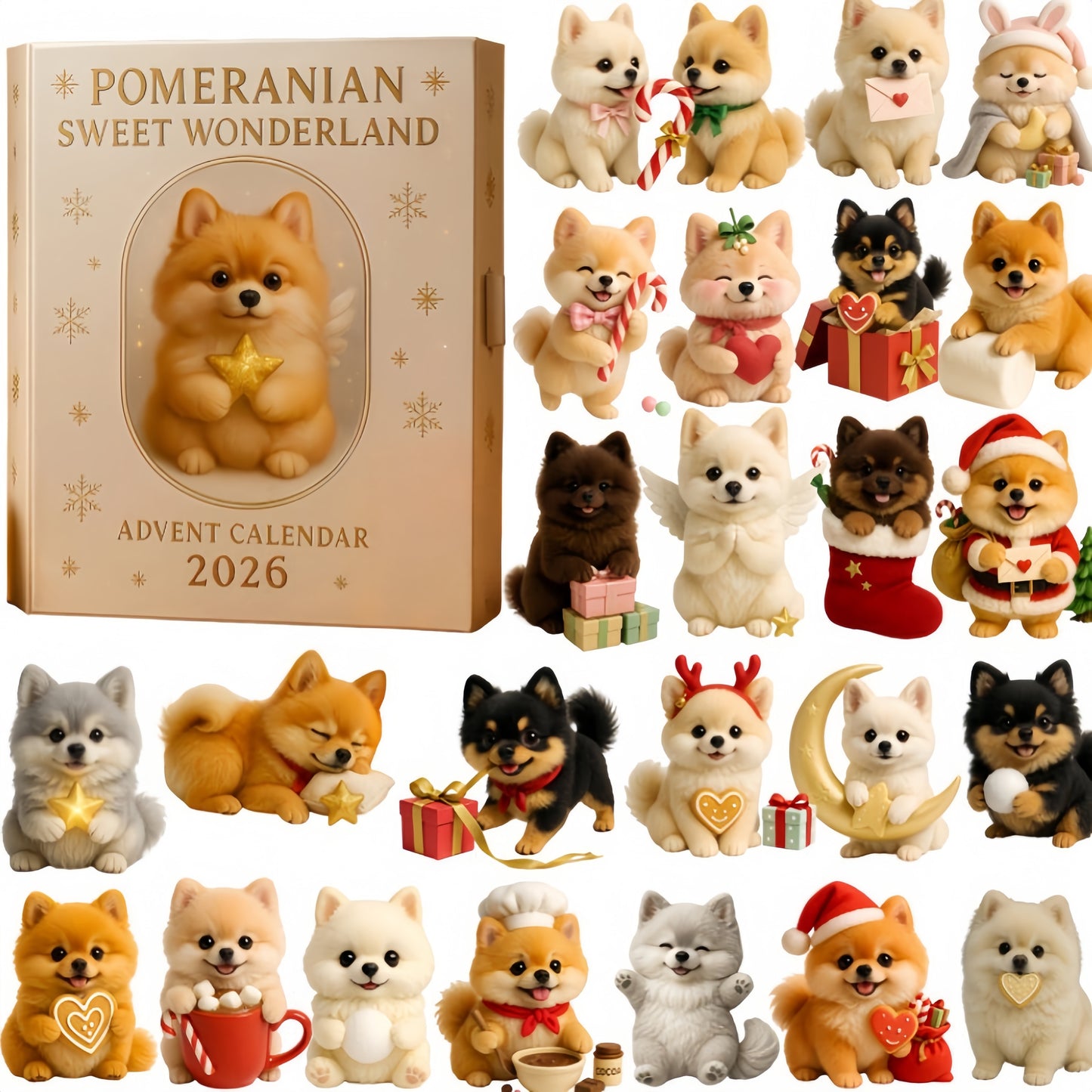 🎄🐾 2026 Dachshund Christmas Advent Calendar🐶✨